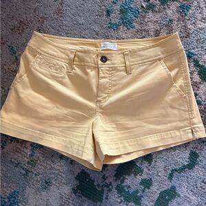 Market & Spruce Yellow Women's Shorts